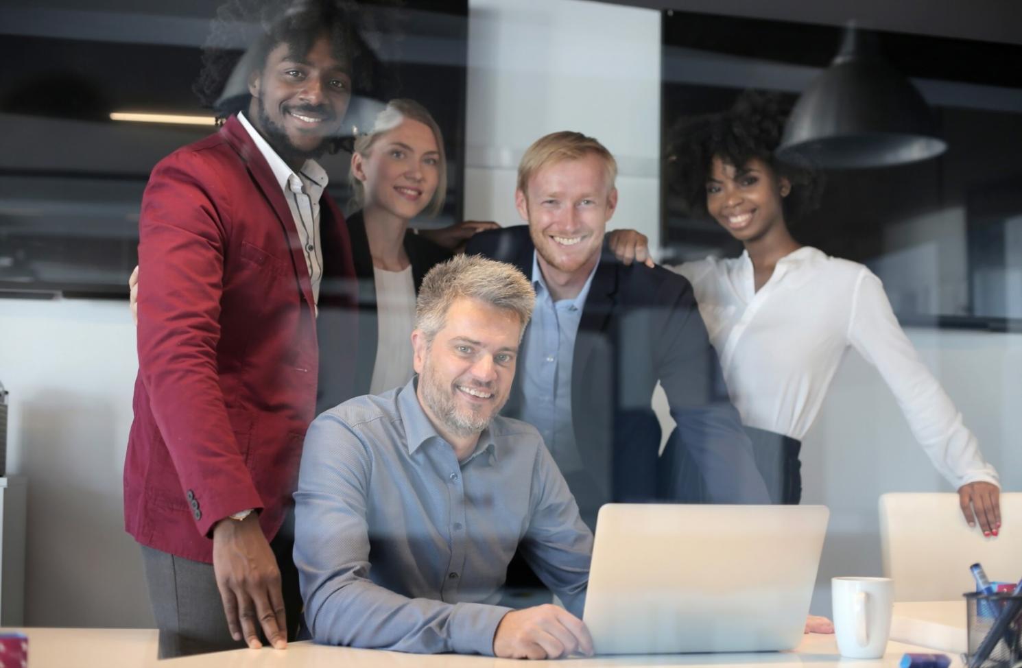 Sesja szkoleniowa z grupą uczestników